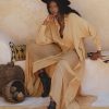 Ochre Kannika Shirt Dress Handmade Bohemian Dresses Chiffon