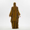 Brown Boho Poncho Organic Shaman Cape Hand Loomed
