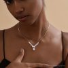 Classic Diamond Choker Necklace Crystal Bridal Statement Wedding